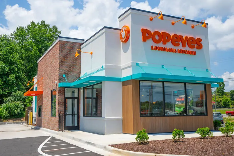 Popeyes in Blue Ridge, Georgia